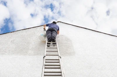 Peinture extérieure à Bouhy — façades et ravalement